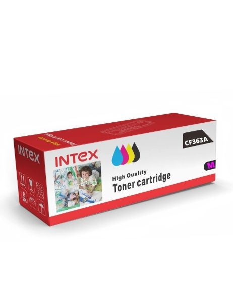 INTEX Toner Color Laser Cartridge CF363A/508A Magenta Compatible for HP Color Enterprise M553 M553n M553dn MFP M577 M553 m577f m577dn